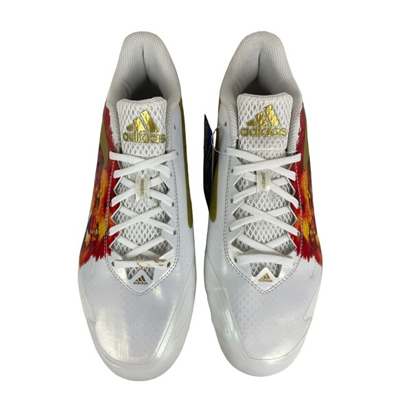 ADIDAS Men's Baseball Cleats Mens 7 NWOB Lion Adizero Afterburner Low AQ7133 - Picture 2 of 11